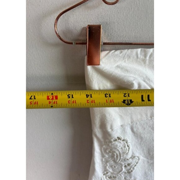 NWT ZARA White Strapless Jumpsuit Wide Leg Embroidered Blogger Favorite Size XS - Picture 7 of 14